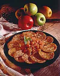 Potato Pancakes with Apple-Cherry Chutney Potato Pancakes with Apple-Cherry Chutney