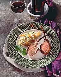 Mint Marinated Racks of Lamb Mint Marinated Racks of Lamb