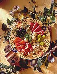 Antipasto with Marinated Mushrooms Antipasto with Marinated Mushrooms