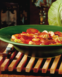 Sausage, Butter Beans and Cabbage Soup Sausage, Butter Beans and Cabbage Soup