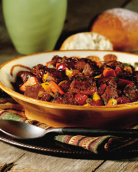 Beef Stew with Molasses and Raisins Beef Stew with Molasses and Raisins
