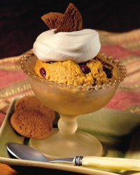 Pumpkin-Cranberry Custard Pumpkin-Cranberry Custard