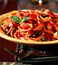 Quick Pasta Puttanesca Quick Pasta Puttanesca