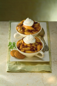 Peach-Ginger Crumble Peach-Ginger Crumble