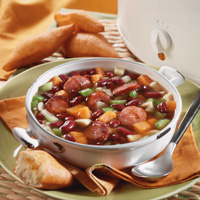 Red Bean Soup with Andouille Sausage Red Bean Soup with Andouille Sausage