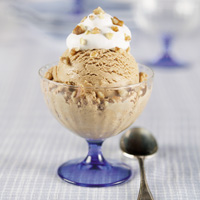 Café au Lait Ice Cream Sundae Café au Lait Ice Cream Sundae