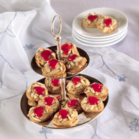 Chocolate-Almond Meringue Puffs Chocolate-Almond Meringue Puffs