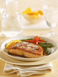 Orange-Glazed Salmon Orange-Glazed Salmon