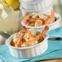 Lemoned Shrimp with Basil Lemoned Shrimp with Basil