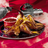 Bat's Wings with Drip Sauce Bat's Wings with Drip Sauce