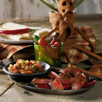 Rawhide Strips with Flame Sauce Rawhide Strips with Flame Sauce