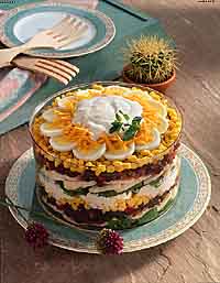 Layered Southwest Salad Layered Southwest Salad