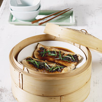 Steamed Fish Fillets with Black Bean Sauce Steamed Fish Fillets with Black Bean Sauce