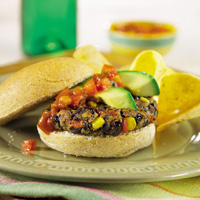 Black Bean Burger Black Bean Burger