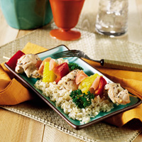 Pineapple Turkey Kabob Pineapple Turkey Kabob
