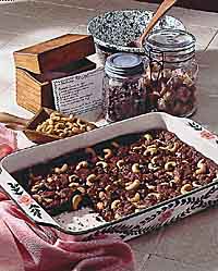 Chocolate Caramel Nut Bars Chocolate Caramel Nut Bars