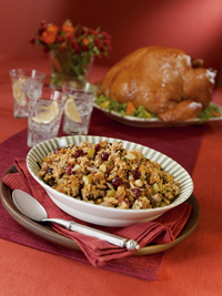 Cornbread, Sausage, Wild Rice and Cranberry Stuffing Cornbread, Sausage, Wild Rice and Cranberry Stuffing