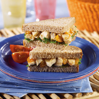 Apricot Chicken Sandwiches Apricot Chicken Sandwiches