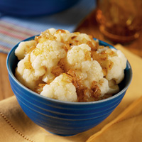 Cauliflower with Onion Butter Cauliflower with Onion Butter
