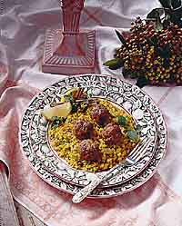 Mediterranean Meatballs and Couscous Mediterranean Meatballs and Couscous