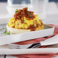 Stuffed Picante Muffin Stuffed Picante Muffin