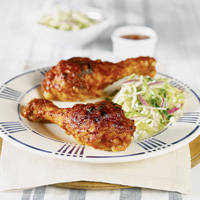 Oven-Barbecued Chicken Oven-Barbecued Chicken