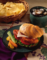 Mustard-Glazed Chicken Sandwich Mustard-Glazed Chicken Sandwich