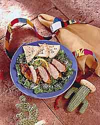 Chili-Crusted Grilled Chicken Caesar Salad Chili-Crusted Grilled Chicken Caesar Salad