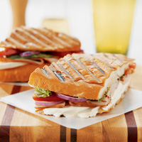 Panini with Fresh Mozzarella and Basil Panini with Fresh Mozzarella and Basil