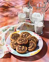 Peanut Butter and Chocolate Spirals Peanut Butter and Chocolate Spirals