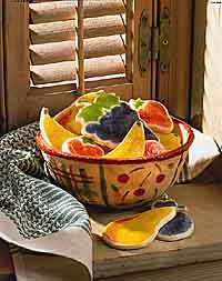 Cookie Bowl and Cookie Fruit Cookie Bowl and Cookie Fruit