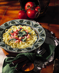 Healthy Fettuccine Primavera Healthy Fettuccine Primavera