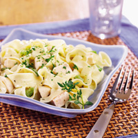 Family-Style Creamy Chicken and Noodles Family-Style Creamy Chicken and Noodles