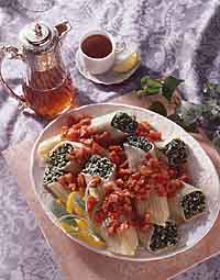 Spinach Stuffed Manicotti Spinach Stuffed Manicotti