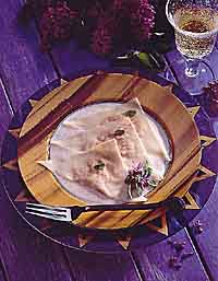 Sweet Potato Ravioli with Asiago Cheese Sauce Sweet Potato Ravioli with Asiago Cheese Sauce