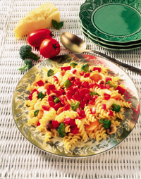 Rotini with Summer Vegetables Rotini with Summer Vegetables