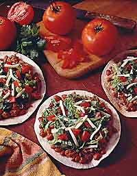 Turkey and Bean Tostadas Turkey and Bean Tostadas