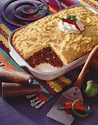 Beef Mole Tamale Pie Beef Mole Tamale Pie