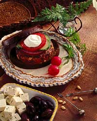 Greek Lamb Burger Greek Lamb Burger