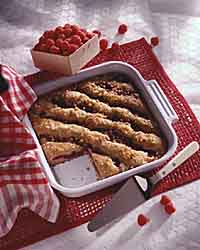 Raspberry-Applesauce Coffee Cake Raspberry-Applesauce Coffee Cake
