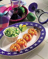 Hot Shrimp with Cool Salsa Hot Shrimp with Cool Salsa
