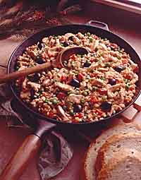 Mediterranean Chicken and Rice Skillet Mediterranean Chicken and Rice Skillet