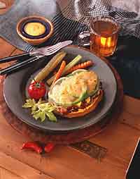 Open-Faced Reuben with Mustard-Caraway Hollandaise Open-Faced Reuben with Mustard-Caraway Hollandaise