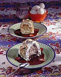 Brownie Baked Alaskas Brownie Baked Alaskas