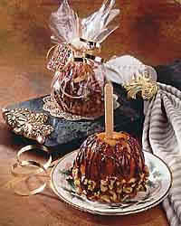 Festive Caramel Apples Festive Caramel Apples