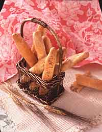 Bran and Honey Rye Breadsticks Bran and Honey Rye Breadsticks