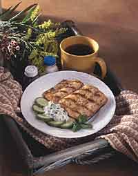 Mediterranean Mahimahi with Creamy Herb Sauce Mediterranean Mahimahi with Creamy Herb Sauce