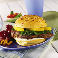 Jamaican Chicken Sandwich Jamaican Chicken Sandwich