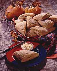 Pumpkin-Ginger Scones Pumpkin-Ginger Scones