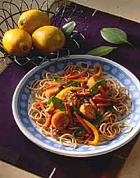 Lemon Sesame Scallops Lemon Sesame Scallops
